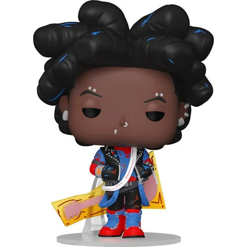 Funko Spider-Man: Across The Spider-Verse Spider-Punk Unmasked Funko Pop! Vinyl Figure 