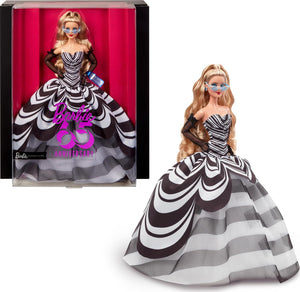 Barbie Signature Doll, 65th Anniversary Collectible with Blonde Hair