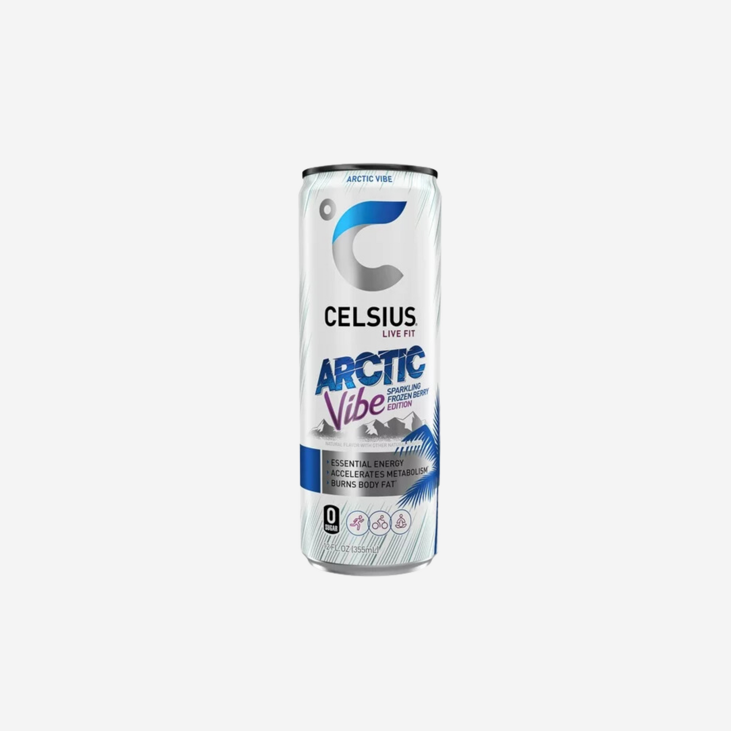 Celsius Sparkling Energy Drink Wild Berry, 12.0 FL OZ
