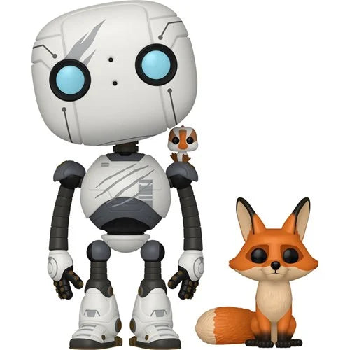 Funko POP & Buddy: Wild Robot - Roz with Brightbill & Fink - Collectable Vinyl Figure