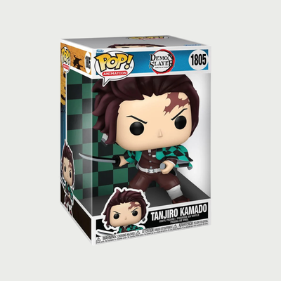 Funko Demon Slayer Tanjiro Kamado Jumbo 10-Inch Funko Pop! Vinyl Figure #1805