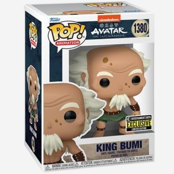 Avatar: The Last Airbender King Bumi Funko Pop! Vinyl Figure #1380 - Entertainment Earth Exclusive