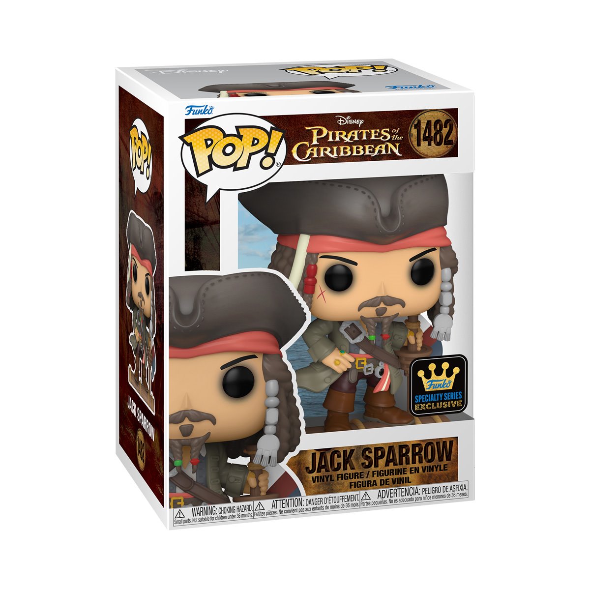 Funko Disney Pirates of The Caribbean POP | Jack Sparrow Specialty Series 