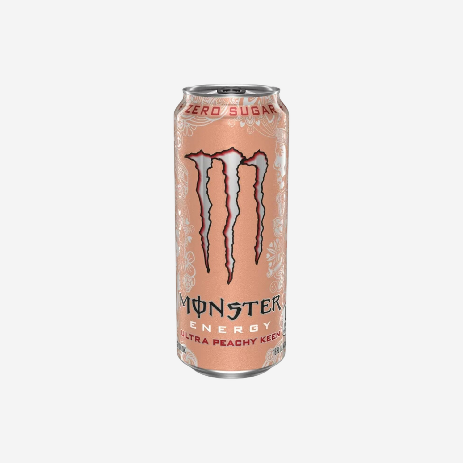 Monster Energy, Ultra Peachy Keen, Sugar Free Energy Drink, 12 fl oz, 6pk