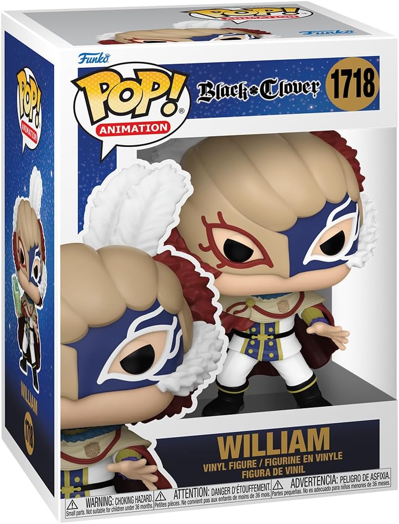 Funko POP! Animation: Black Clover - William Vangeance - Collectable Vinyl Figure
