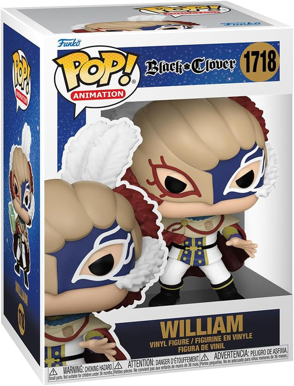 Funko POP! Animation: Black Clover - William Vangeance - Collectable Vinyl Figure # 1718