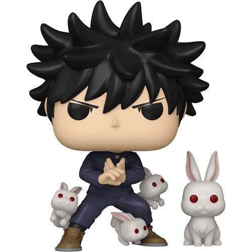 Jujutsu Kaisen Megumi Fushiguro with Rabbits Funko Pop! Vinyl Figure and Buddy 