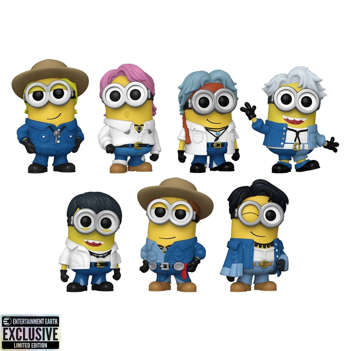 Funko - Despicable Me 4 - Minions x BTS Pop! Vinyl Figure 7-Pack - EE Excl.
