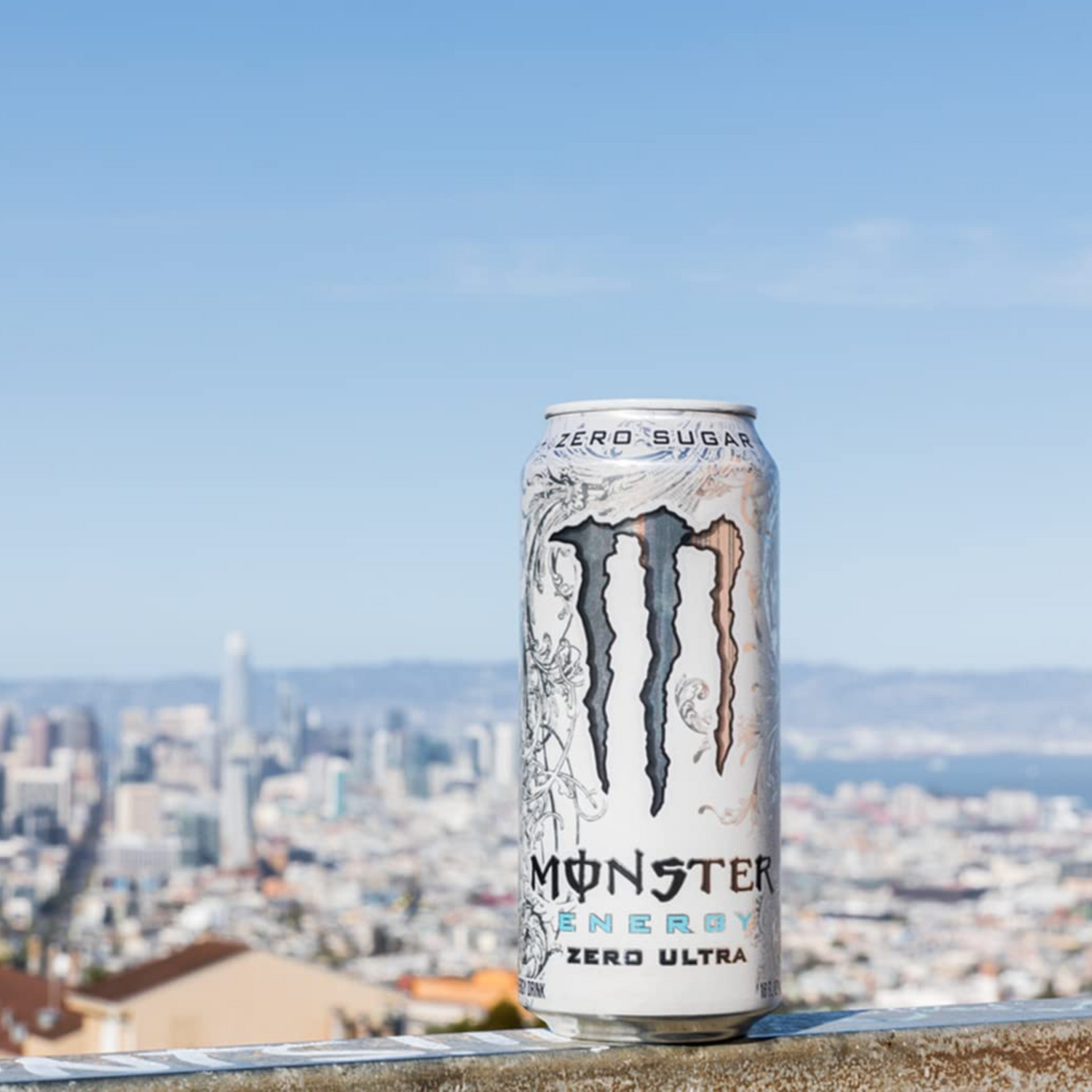 Monster Energy Zero Ultra, Sugar Free Energy Drink, 16 Ounce (Pack of 15)
