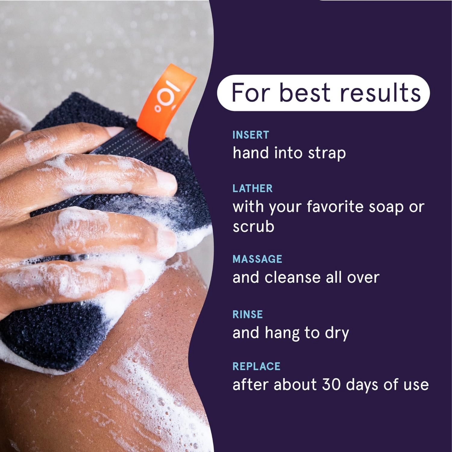 Cleanlogic Detoxify Purifying Charcoal Infused Exfoliating Body Scrubber