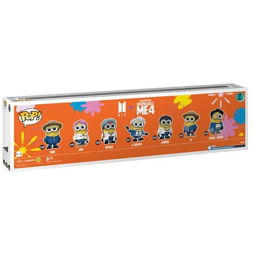 Funko - Despicable Me 4 - Minions x BTS Pop! Vinyl Figure 7-Pack - EE Excl.