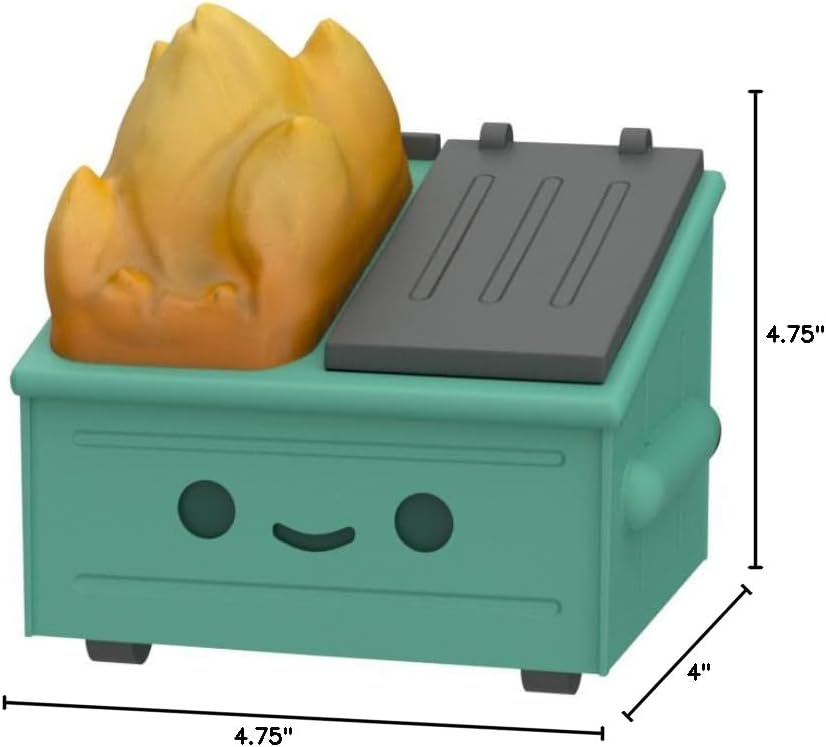 100 Percent Soft Dumpster Fire Vinyl Figure