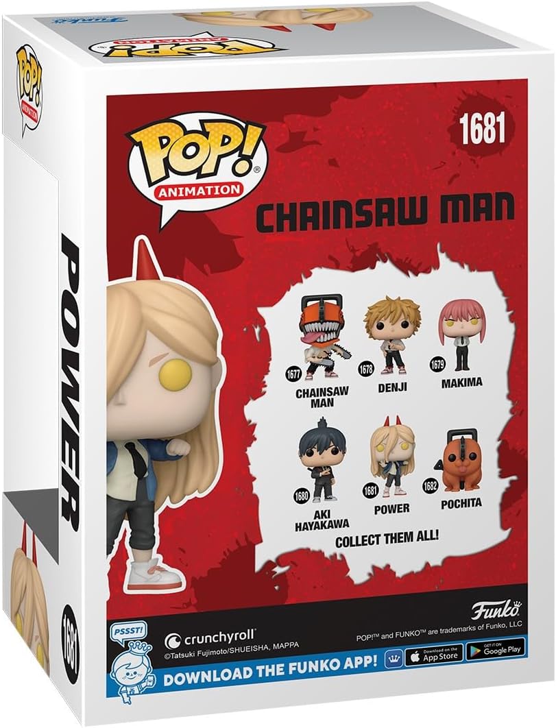 Funko POP! Animation: CSM - Power - Chainsaw Man - Collectable Vinyl Figure