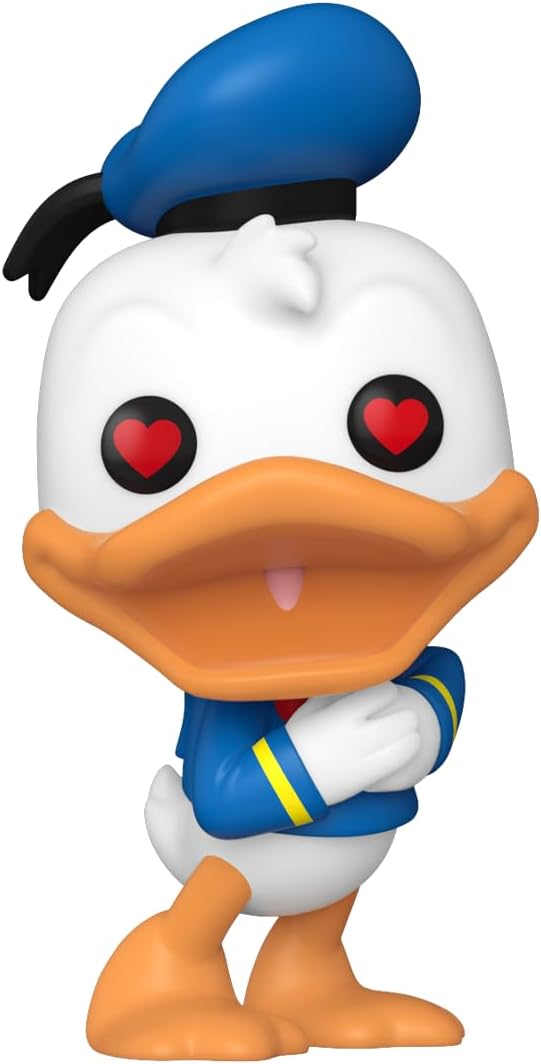 unko Pop! Disney: Donald Duck 90th Anniversary - Donald Duck with Heart Eyes