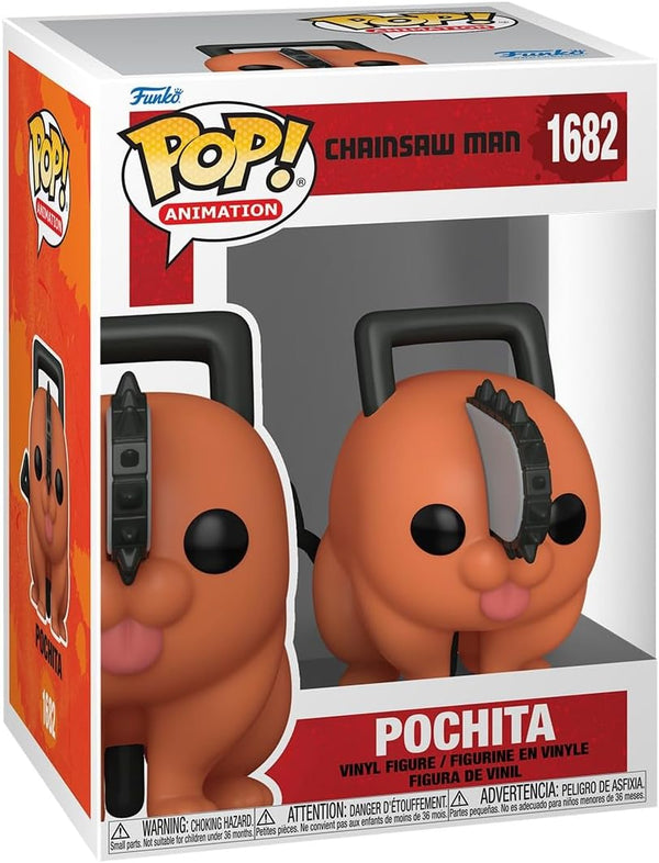 Funko POP! Animation: CSM - Pochita - Chainsaw Man - Collectable Vinyl Figure # 1682