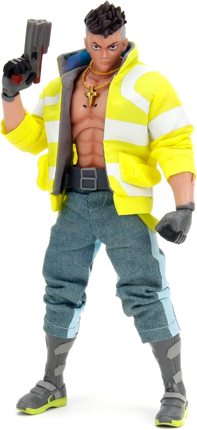 Jada Cyberpunk Edgerunners David Martinez - 1:12 Scale Action Figure - 6” Highly Articulated Collectible with Accessories