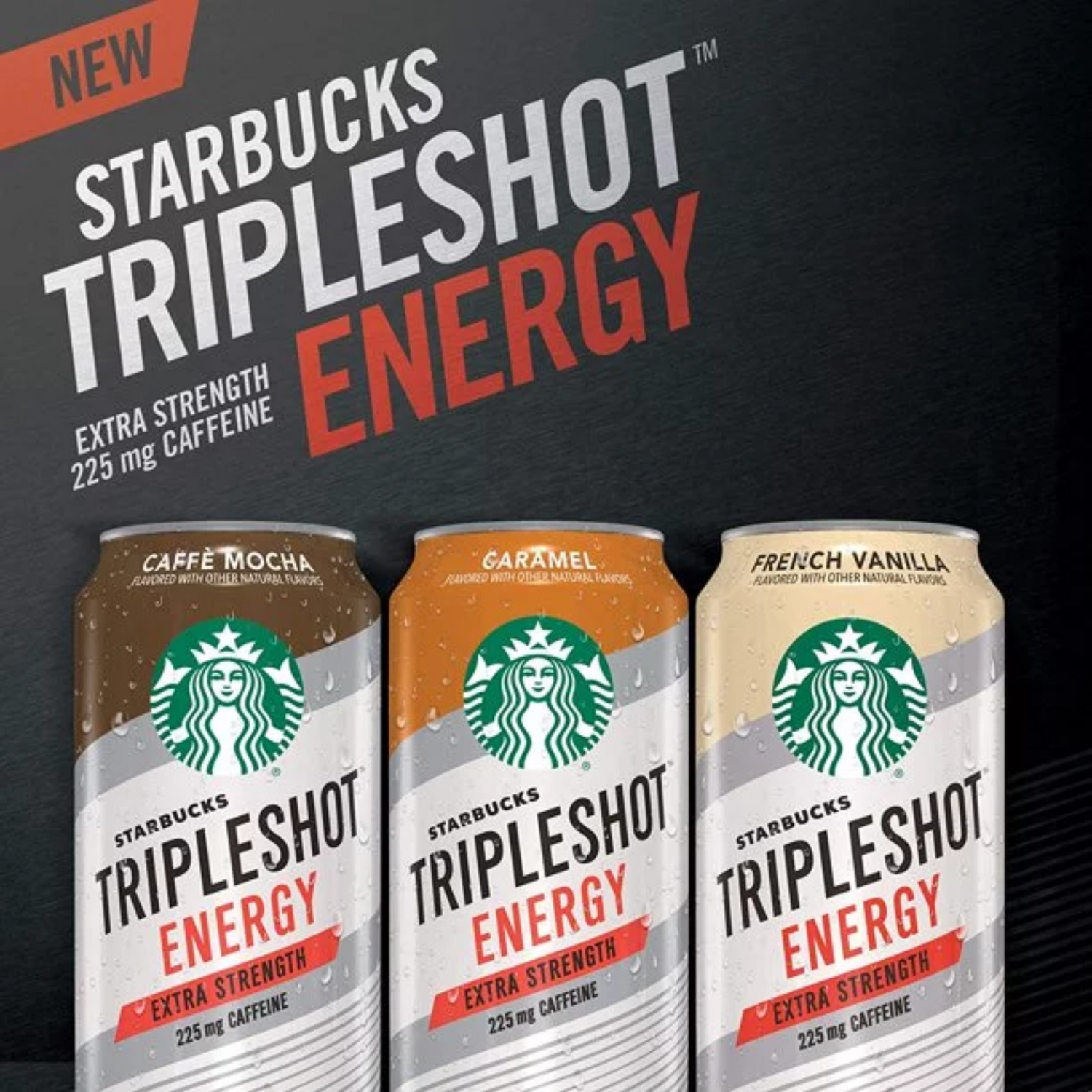 Starbucks Tripleshot Energy Mocha Extra Strength Coffee Energy Drink, 15 fl oz Can