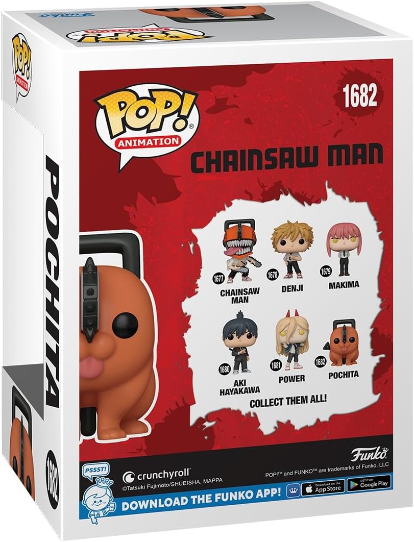 Funko POP! Animation: CSM - Pochita - Chainsaw Man - Collectable Vinyl Figure