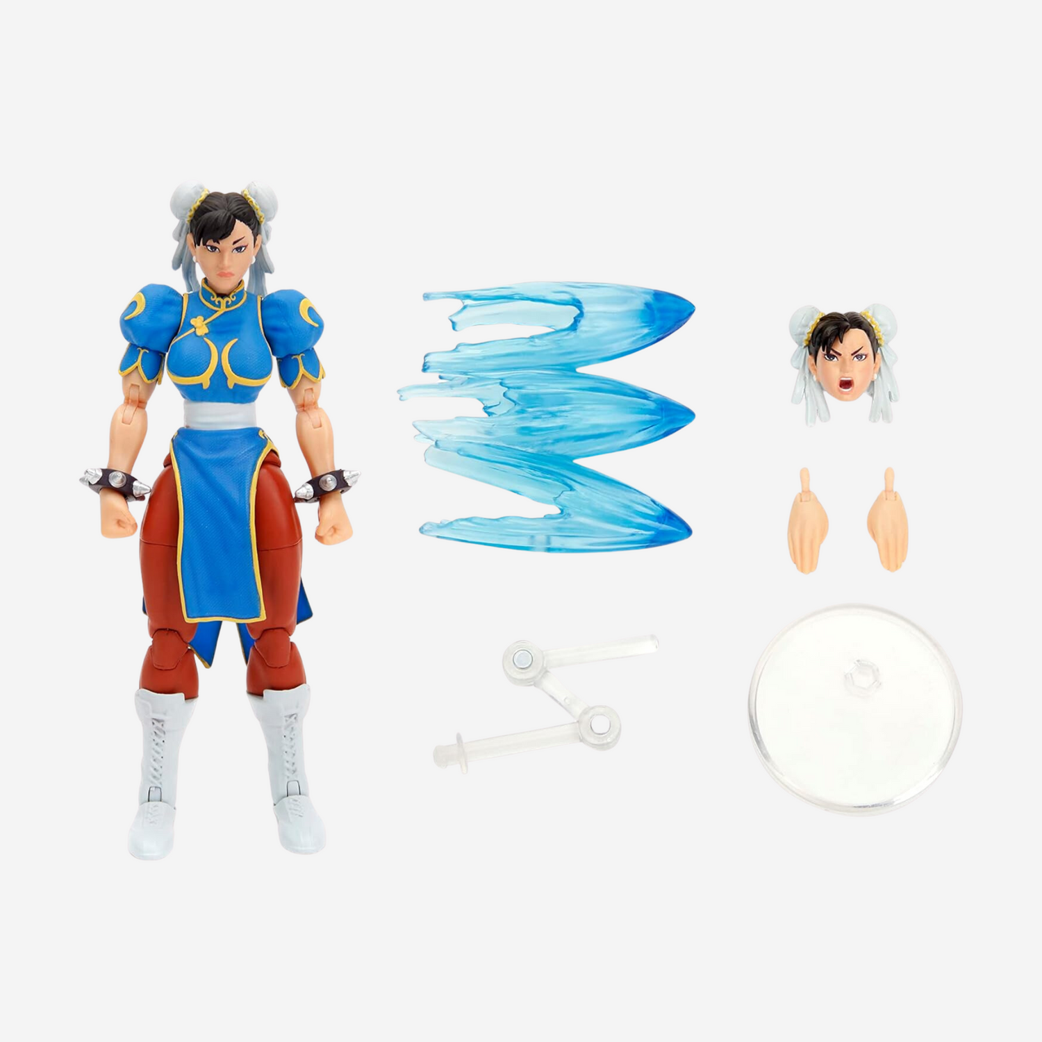 Street Fighter II 6" Chun Li Figure Action Figure, Toys for Kids and Adults