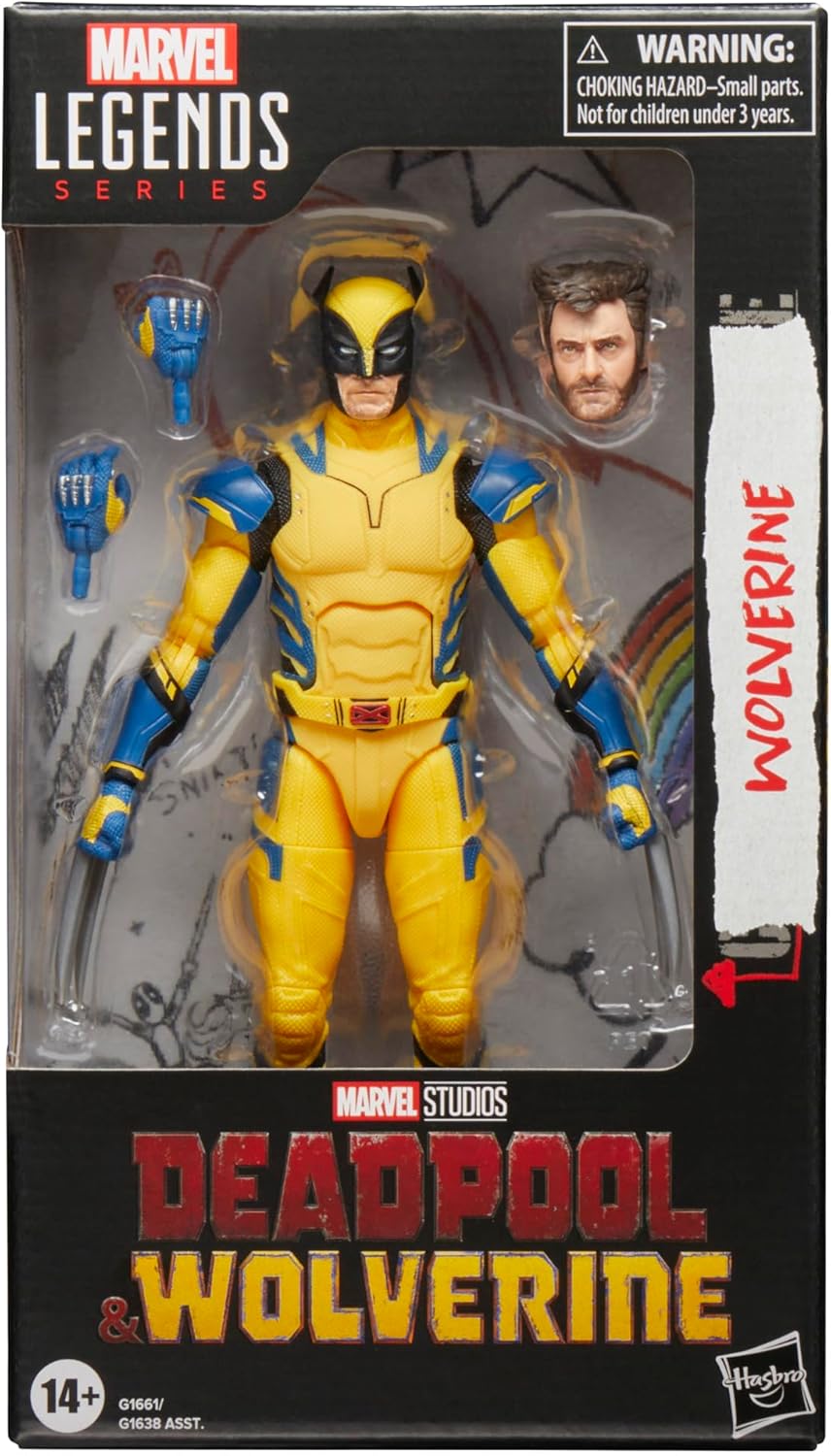 Marvel Legends Series Wolverine, Deadpool & Wolverine Collectible 6 Inch