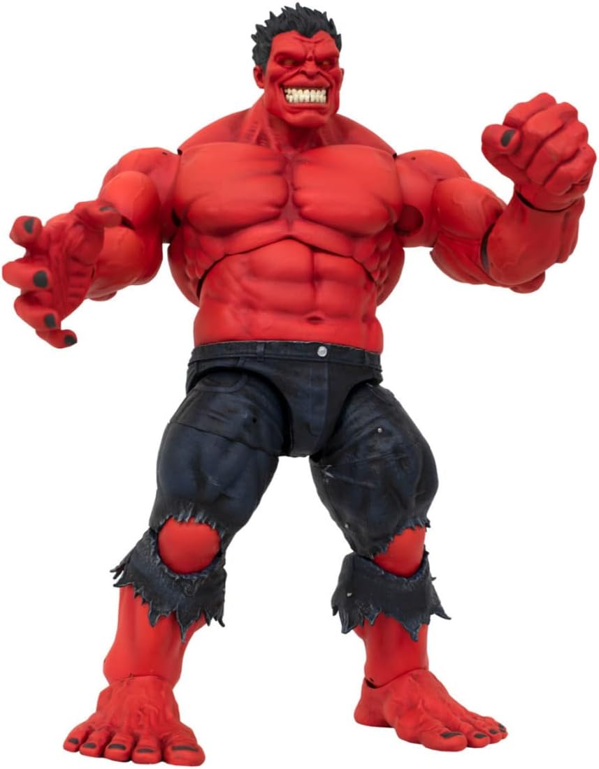 Diamond Select Toys Marvel Select Red Hulk 9-Inch Action Figure Red
