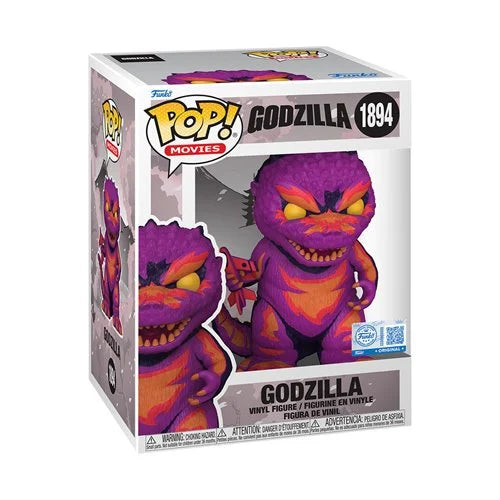 Godzilla Retro Futurism Art Godzilla Premium Funko Pop! Vinyl Figure 