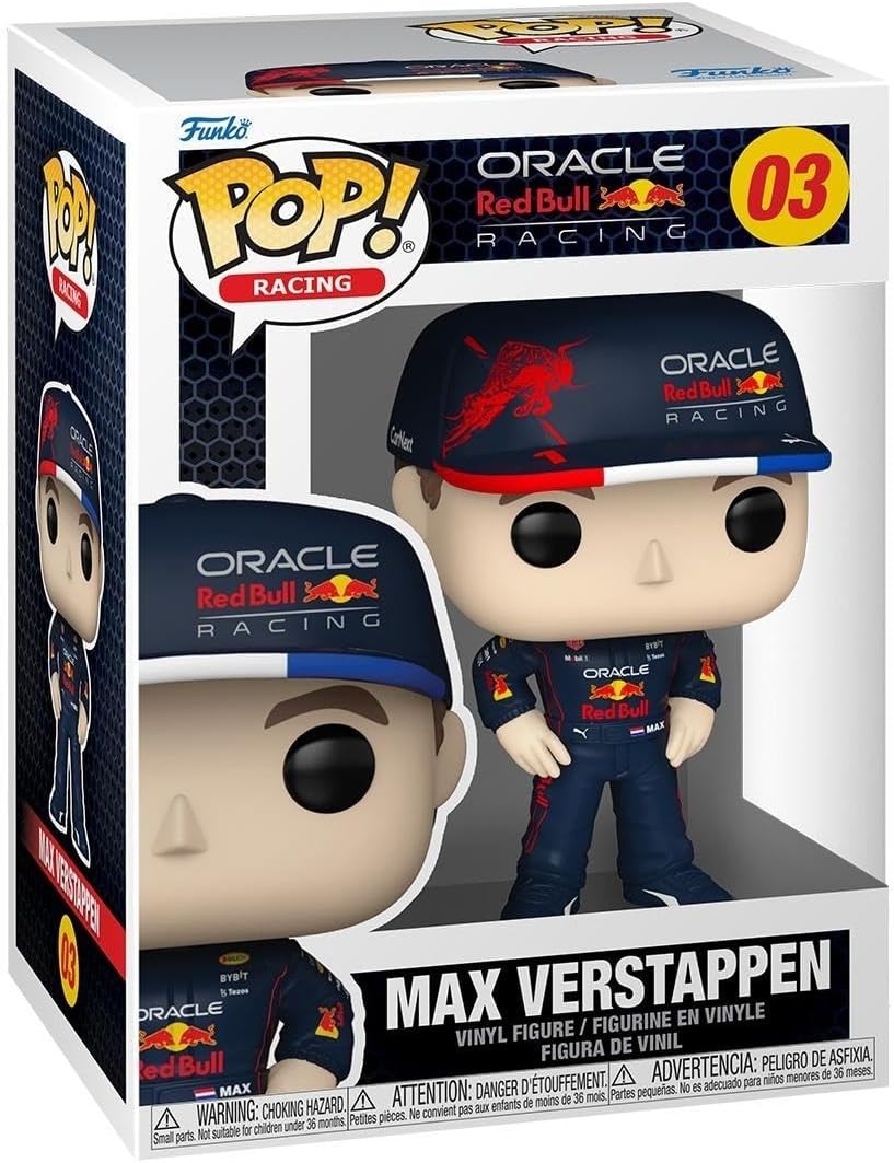 Funko Pop Max Verstappen Racing