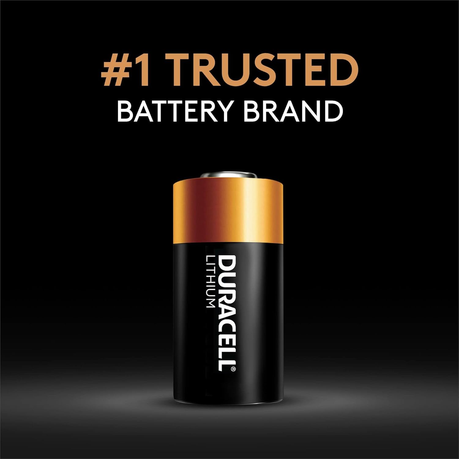 Duracell CR123A 3V Lithium Battery, 2 Count