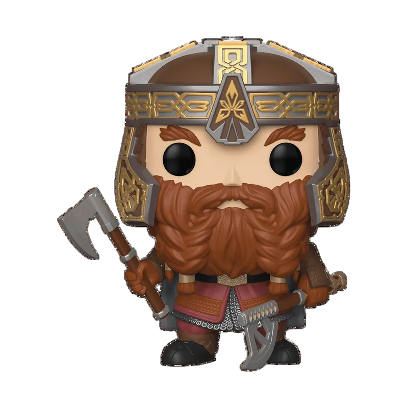 Funko Pop! vinyl figure of a bearded warrior with armor and axe on a white background