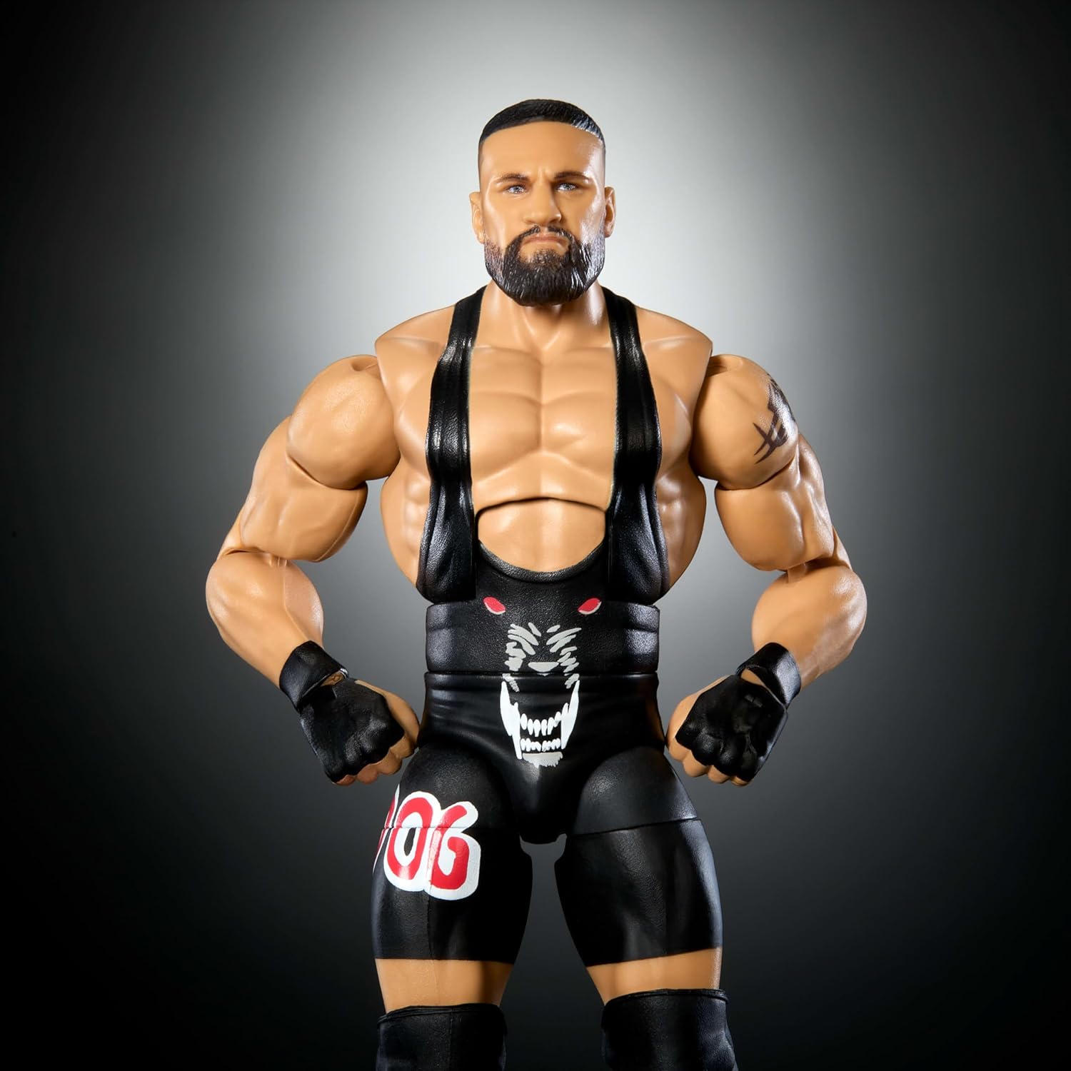 Mattel WWE Elite Action Figure & Accessories Bron Breakker with 25 Articulation Points & Swappable Hands