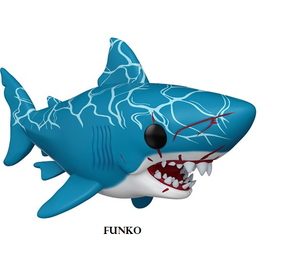 Jaws 50th Anniversary Great White Shark Super 6-Inch Funko Pop! Vinyl Figure