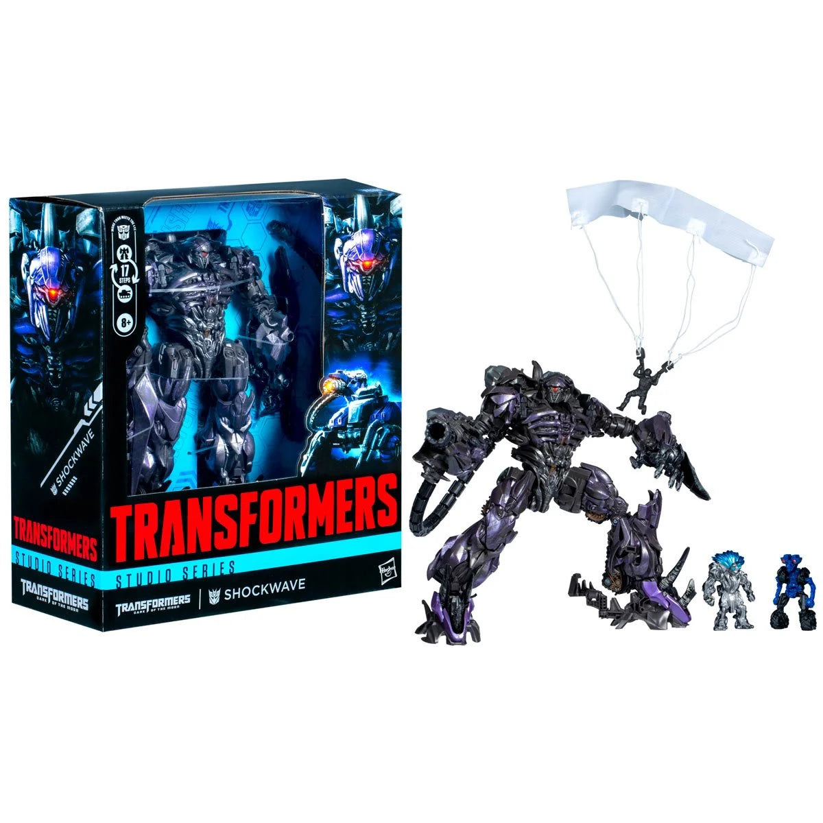 Transformers Toys Studio Series Leader Class Dark of The Moon Shockwave, 8.5-inch Converting Action Figure, Ages 8+