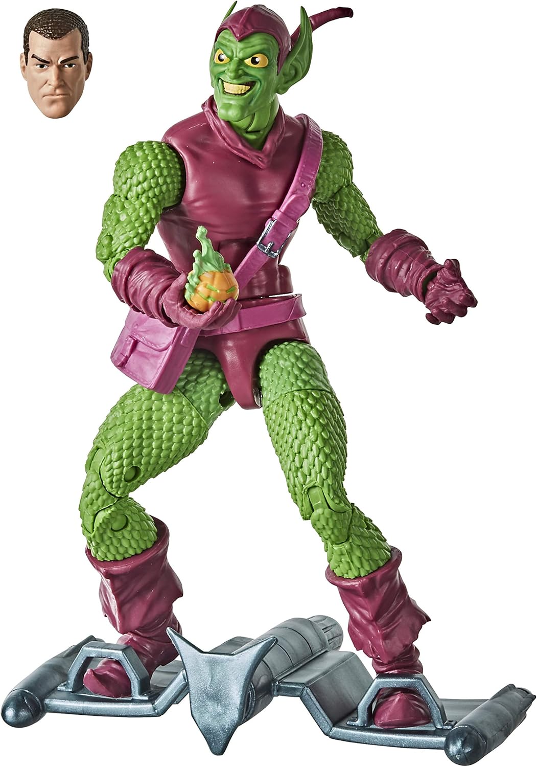 Spider-Man Hasbro Marvel Legends Series 6-inch Collectible Green Goblin Action Figure Toy Retro Collection