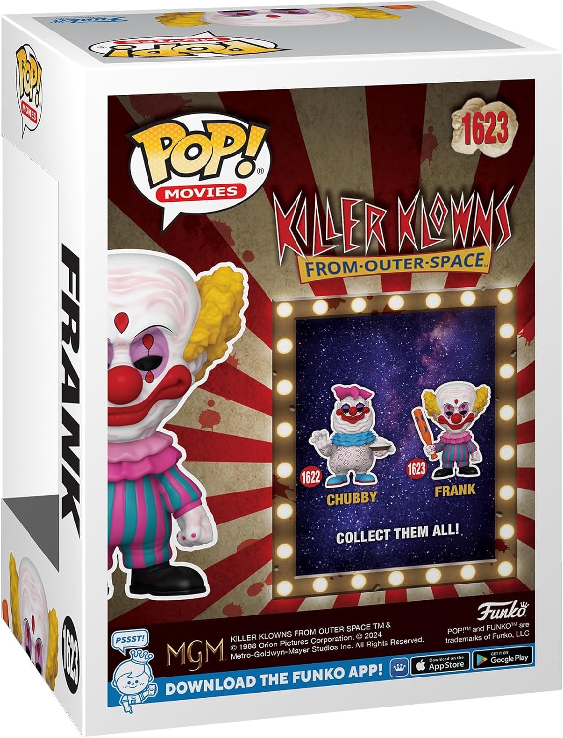 Funko POP! Movies: Killer Klowns from Outer Space - Frank - Collectable Vinyl Figure