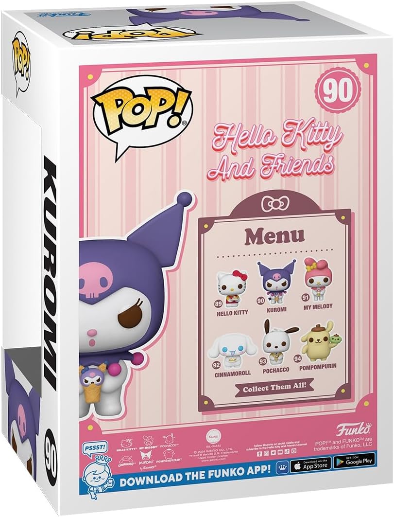 Funko POP! Sanrio: HK - Kuromi - Hello Kitty - Collectable Vinyl Figure