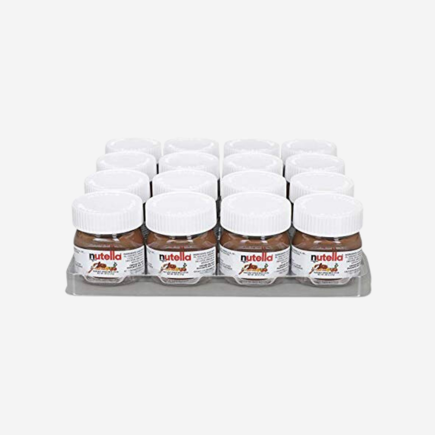 Nutella Hazelnut Spread with Cocoa Glass Jar.88 Ounce - 64 per case.