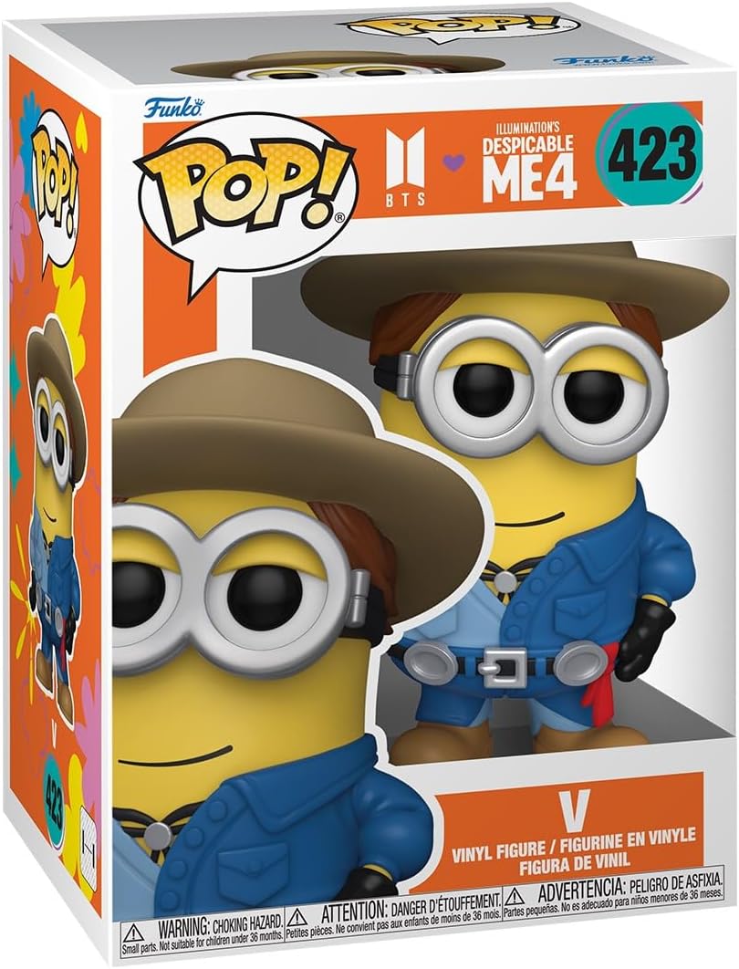 Funko POP! Rocks: Minions X BTS - V - BTS + Minions - Collectable Vinyl Figure