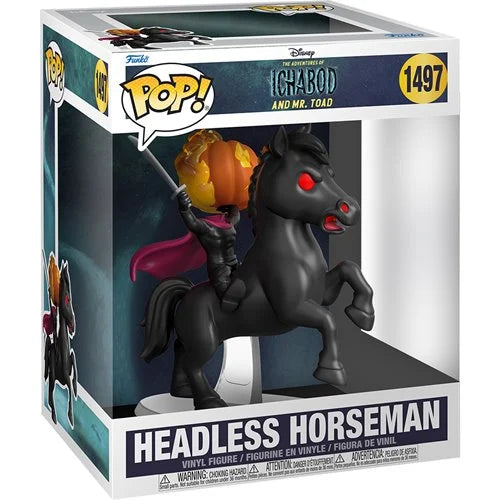 The Adventures of Ichabod and Mr. Toad Headless Horseman Deluxe Funko Pop! Ride 