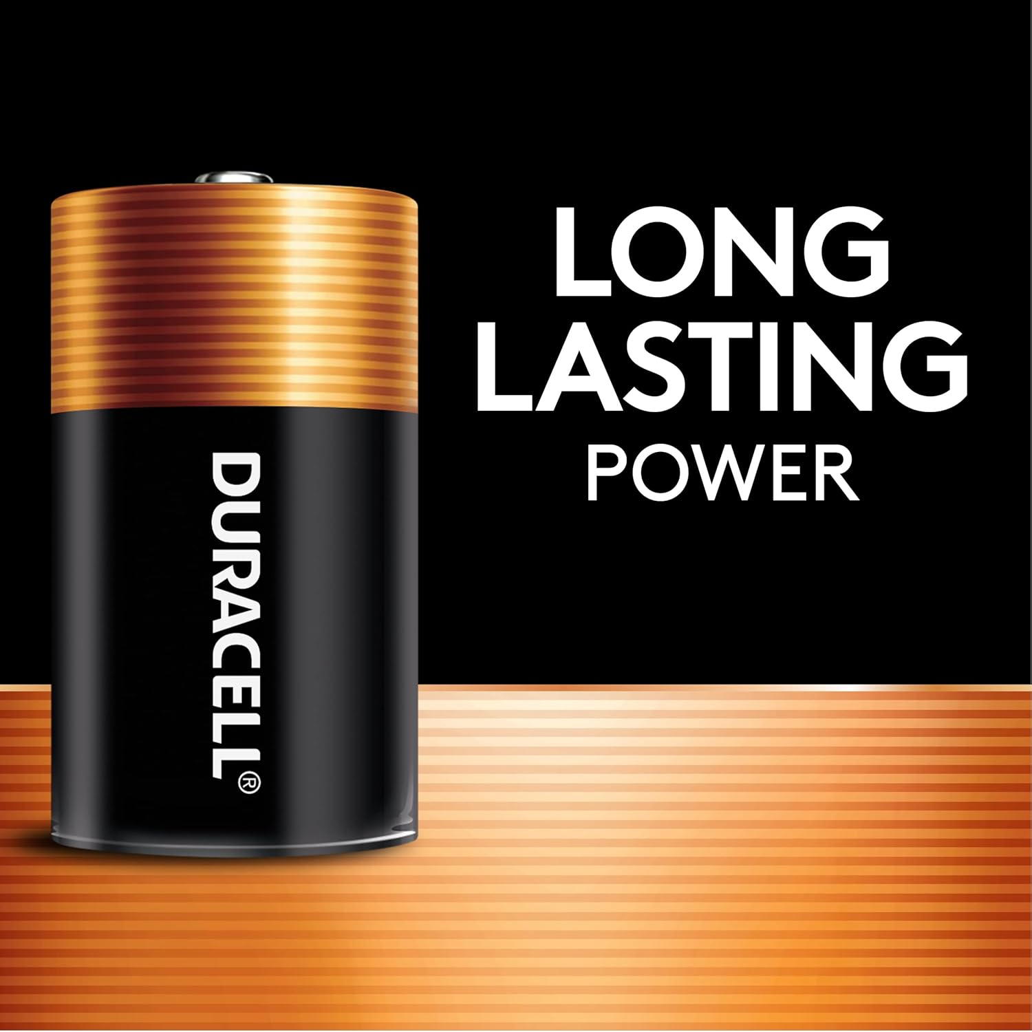 Duracell Coppertop D Batteries 8 Count Pack