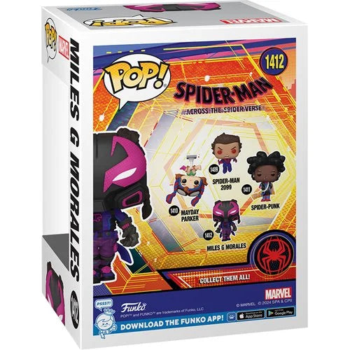 Funko Spider-Man: Across The Spider-Verse Miles G Morales Funko Pop! Vinyl Figure 