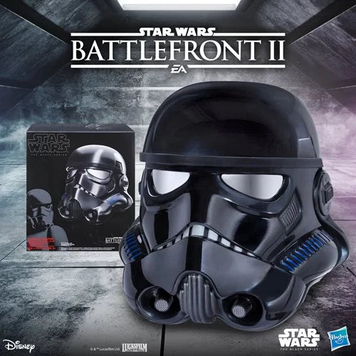STAR WARS The Black Series Shadow Trooper Premium Electronic Helmet, Battlefront Adult Roleplay Item, Ages 14 and Up