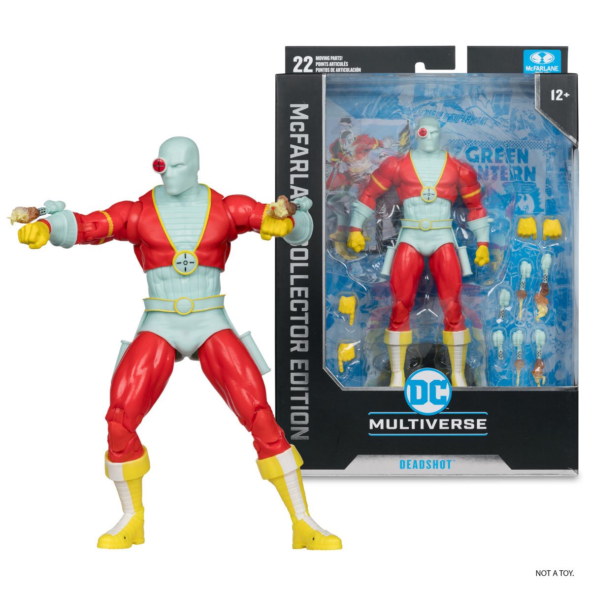 DC McFarlane Collector Edition Wave 10 Deadshot 7-Inch Scale Action Figure