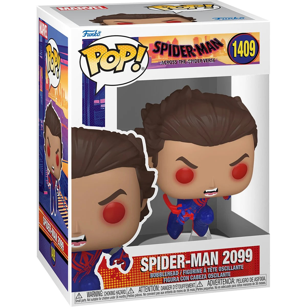 Funko Spider-Man: Across The Spider-Verse Spider-Man 2099 Unmasked Funko Pop! Vinyl Figure 