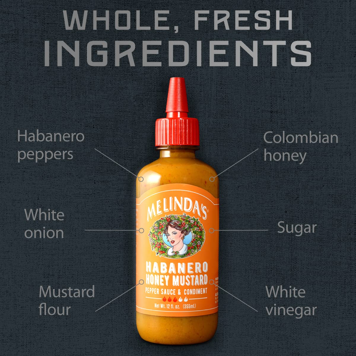 Melinda’s Habanero Honey Mustard