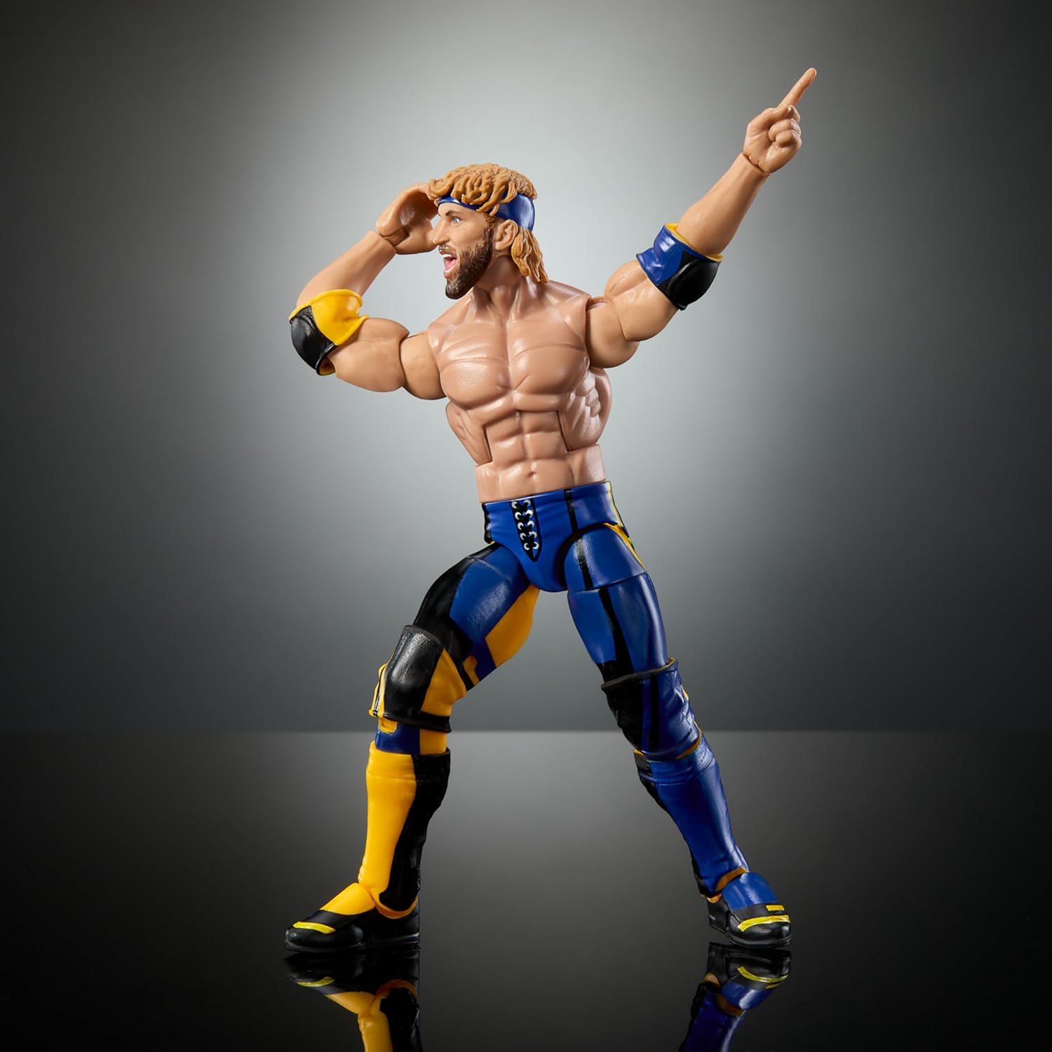 Mattel WWE Elite Collection Top Picks Action Figure & Accessories Set Logan Paul with Swappable Hands, 6-inch
