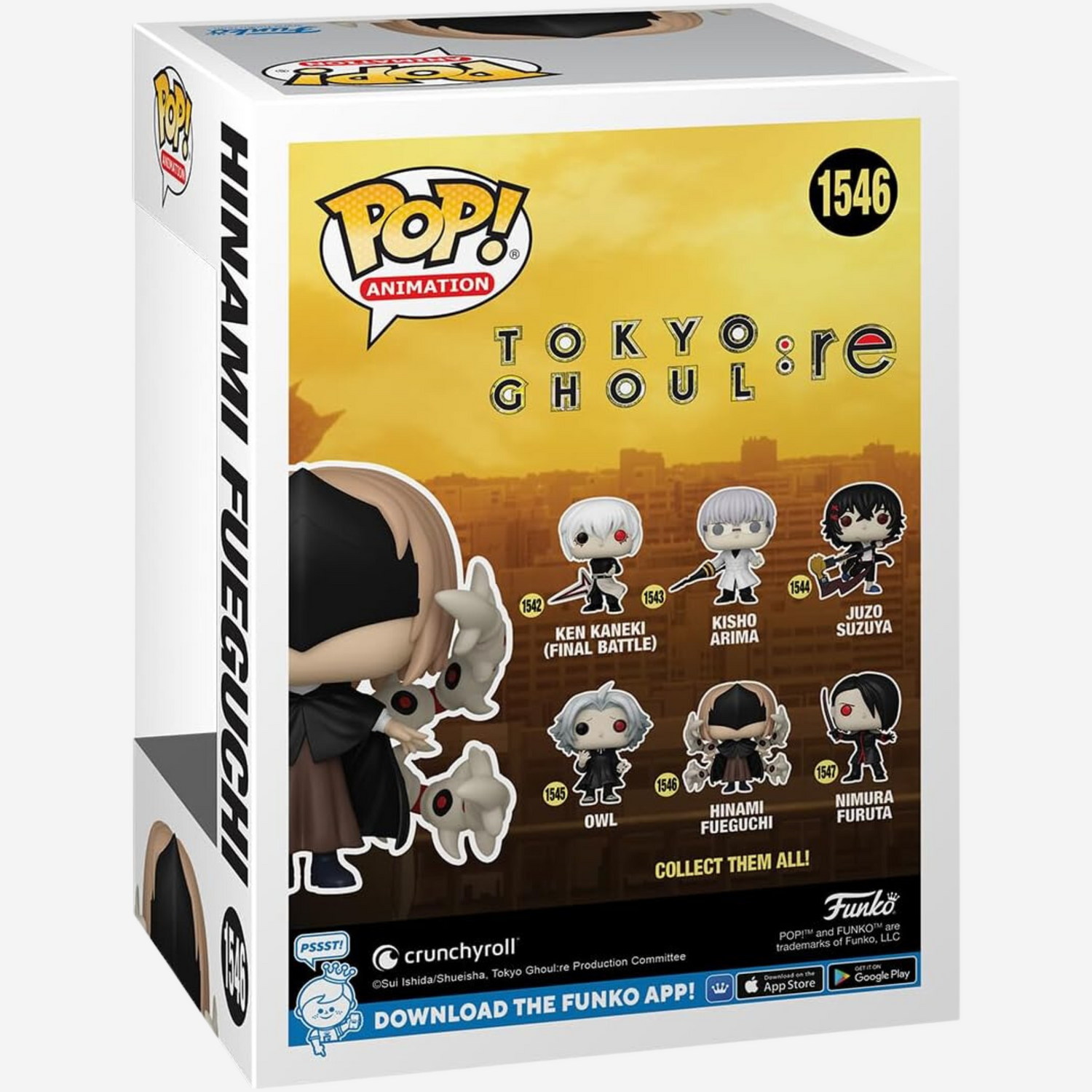 Funko Pop! Animation: Tokyo Ghoul:re Hinami Fueguchi