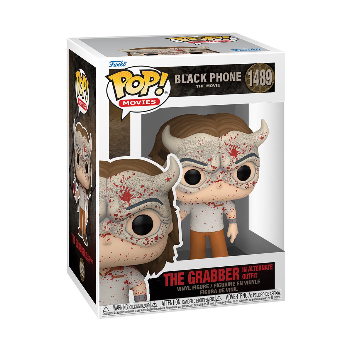Funko The Black Phone The Grabber in Alternate Outfit (Bloody) Funko Pop! Vinyl Figure 