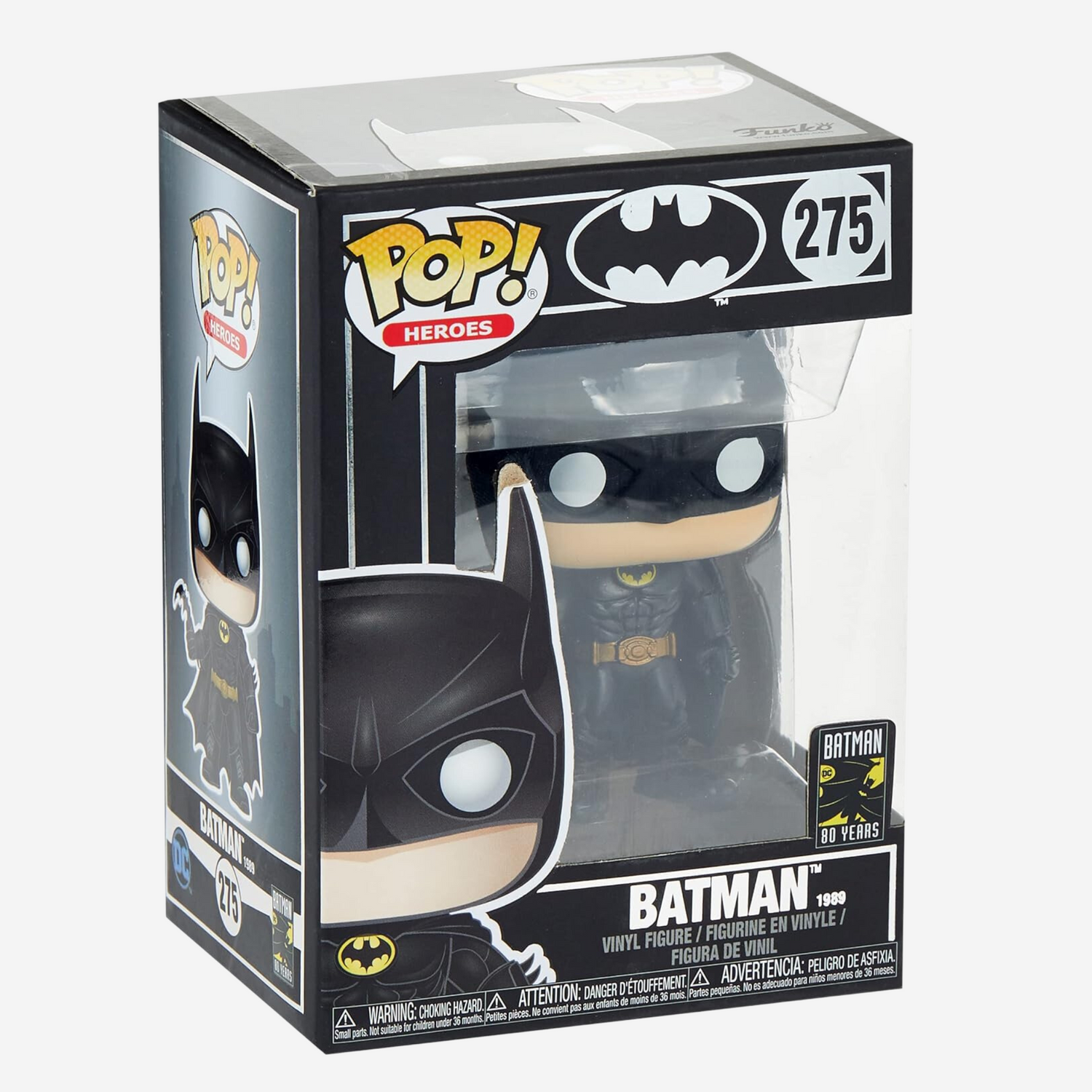 Funko Pop! Heroes: Batman 80th - Batman (1989),Multicolor, Standard