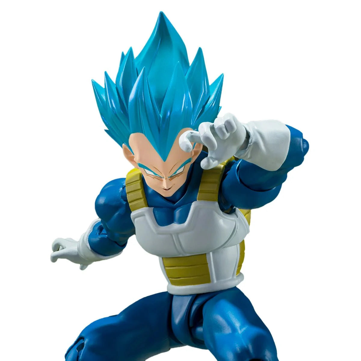 S.H. Figuarts Dragon Ball Super Super Saiyan God Super Saiyan Vegeta - Pride of Penetrating Saiyan - Approx. 5.3 inches (135 mm), PVC & ABS Pre-Painted Action Figure