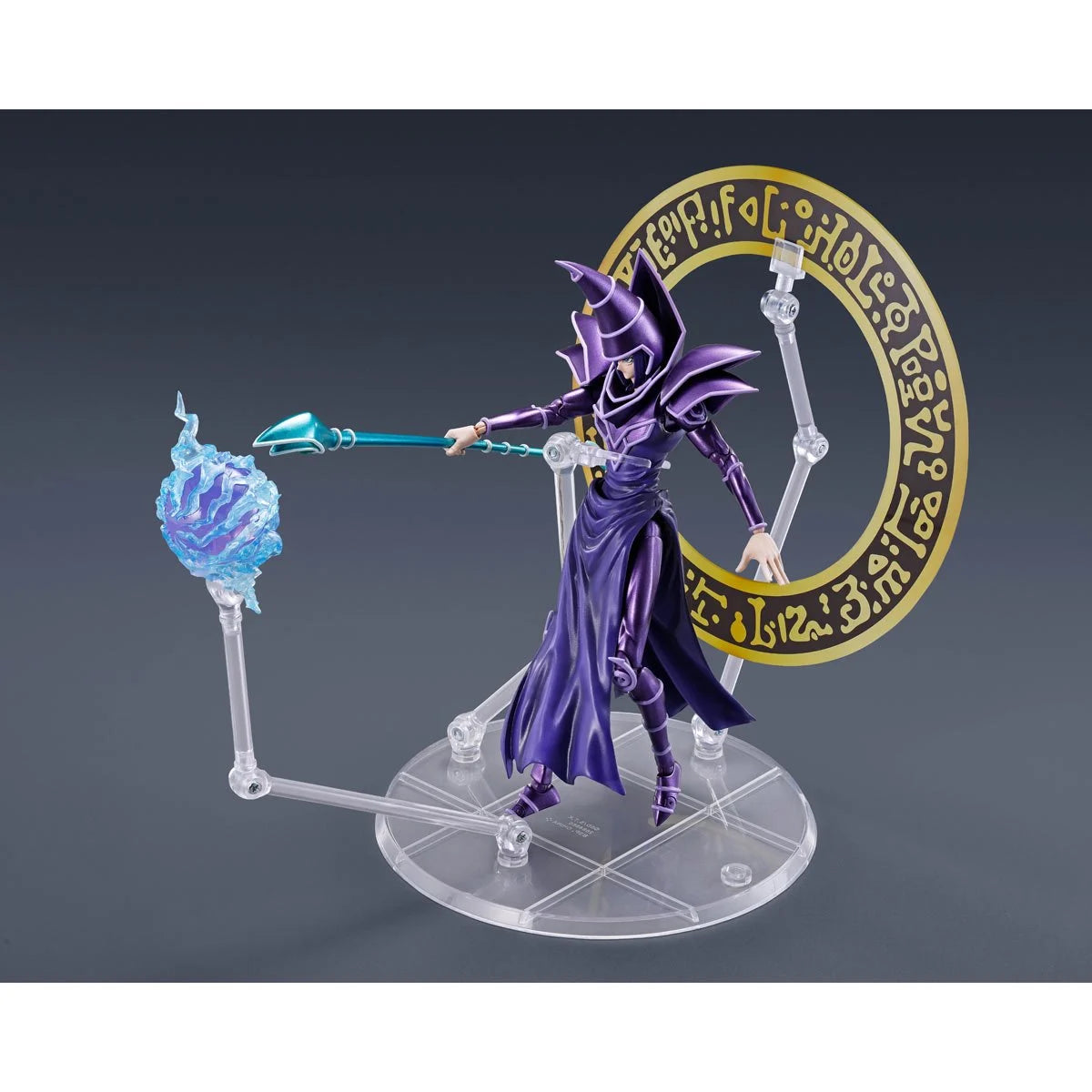 TAMASHII NATIONS - Yu-Gi-Oh! - Dark Magician, Bandai Spirits S.H.MonsterArts Action Figure
